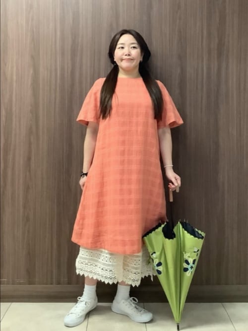 セール】Cesta チェックシアーワンピース（ワンピース）｜Jocomomola