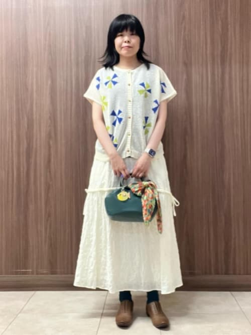 Jocomomola（ホコモモラ） カーディガン Bailar 和紙混フレンチ