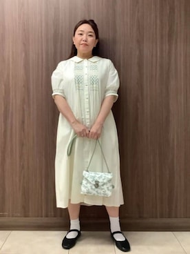 「インド綿」｜Jocomomolaさん（レディース・160cm）の夏コーディネート