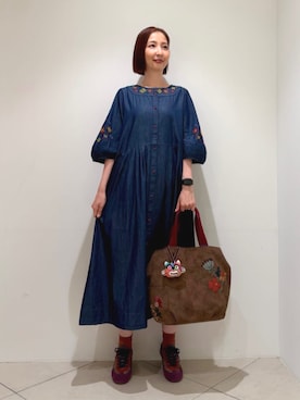 Jocomomolaさん（レディース・165cm）の秋コーディネート