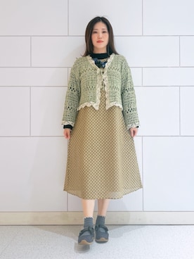 Jocomomolaさん(レディース・159cm)の春コーディネート