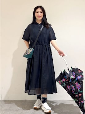 Jocomomolaさん（レディース・159cm）の夏コーディネート