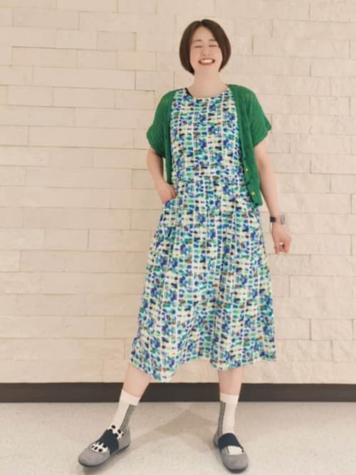 Jocomomola（ホコモモラ） カーディガン Planta クロッシェベルト付