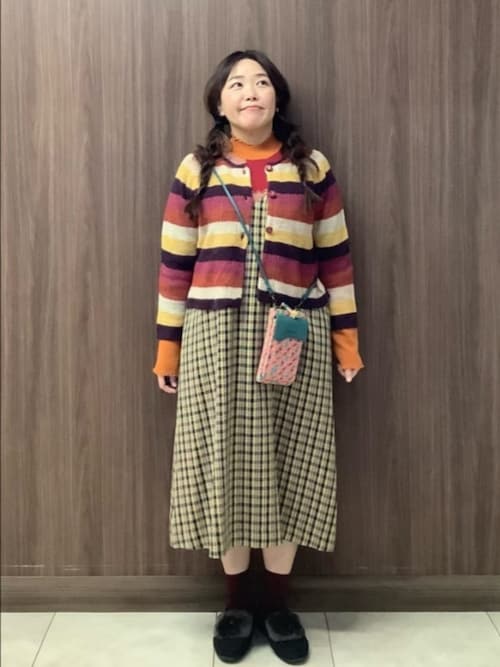 セール】モヘヤニット クルーネックカーディガン（カーディガン