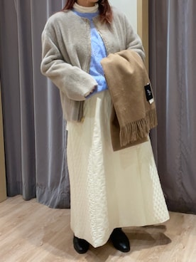 「Te chichi（テチチ）のアイテム（ブルゾン）」を使った、チナツさん（レディース・152cm）の秋コーディネート