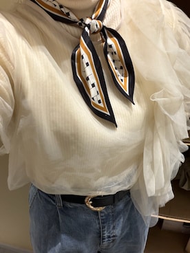 「Te chichi（テチチ）のアイテム」を使った、チナツさん（レディース・153cm）の春コーディネート