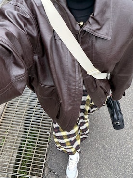 「Lugnoncure（ルノンキュール）のアイテム」を使った、チナツさん（レディース・153cm）の春コーディネート