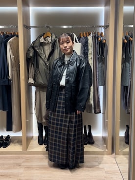 チナツさん（レディース・152cm）の冬コーディネート