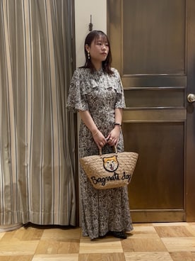 「Te chichi（テチチ）のアイテム」を使った、チナツさん（レディース・152cm）の夏コーディネート