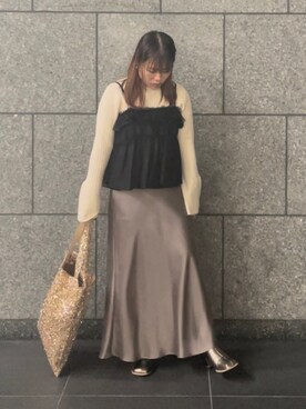 チナツさん（レディース・152cm）の冬コーディネート