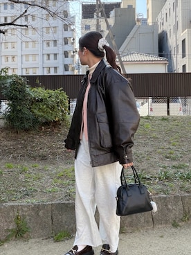 「Lugnoncure（ルノンキュール）のアイテム」を使った、チナツさん（レディース・153cm）の春コーディネート