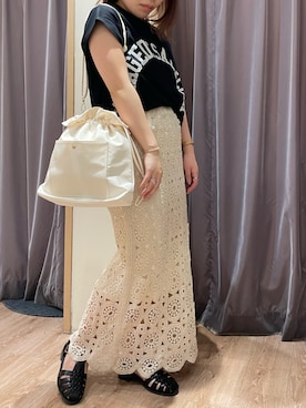 チナツさん（レディース・152cm）の春コーディネート