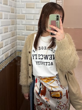 「Te chichi（テチチ）のアイテム」を使った、チナツさん（レディース・153cm）の春コーディネート