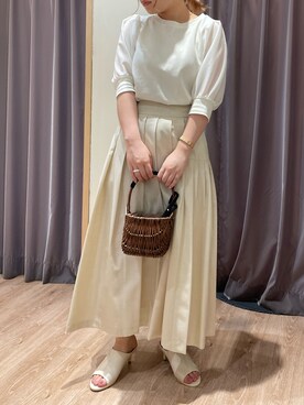 チナツさん（レディース・152cm）の春コーディネート