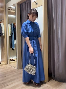 「テチチ(Te chichi)」｜「アイテム（ワンピース/ドレス）」を使った、チナツさん（レディース・152cm）の夏コーディネート