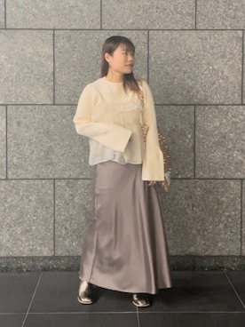 チナツさん（レディース・152cm）の冬コーディネート