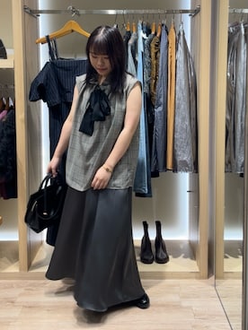 「Te chichi（テチチ）のアイテム（その他シューズ）」を使った、チナツさん（レディース・152cm）の秋コーディネート