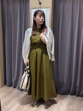 「テチチ(Te chichi)」｜「アイテム（ワンピース/ドレス）」を使った、チナツさん（レディース・152cm）の夏コーディネート