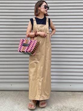 𝓅𝑜𝒸𝑜さん（レディース・156cm）の夏コーディネート