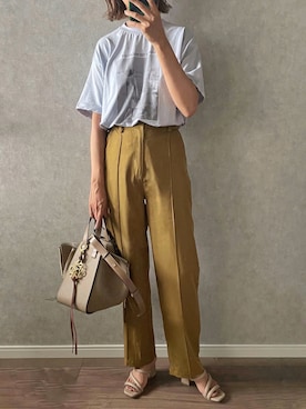 𝓅𝑜𝒸𝑜さん（レディース・156cm）の夏コーディネート