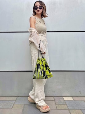 𝓅𝑜𝒸𝑜さん（レディース・156cm）の夏コーディネート