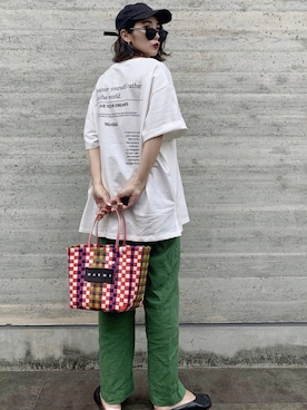 𝓅𝑜𝒸𝑜さん（レディース・156cm）の夏コーディネート