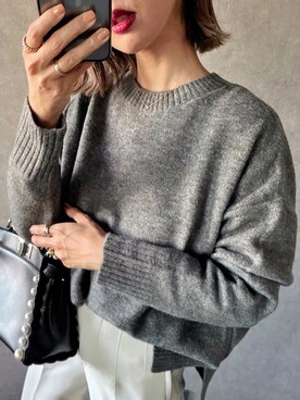 「JUPITER（ジュピター）のアイテム」を使った、𝓅𝑜𝒸𝑜さん（レディース・156cm）の冬コーディネート