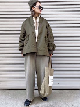 𝓅𝑜𝒸𝑜さん（レディース・156cm）の冬コーディネート