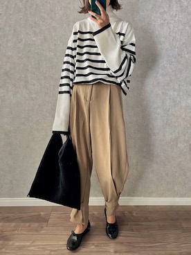 𝓅𝑜𝒸𝑜さん(レディース・156cm)の秋コーディネート