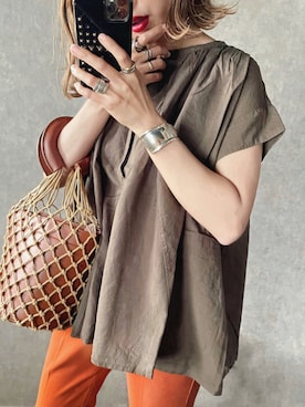 𝓅𝑜𝒸𝑜さん（レディース・156cm）の夏コーディネート