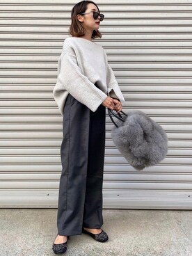 𝓅𝑜𝒸𝑜さん（レディース・156cm）の秋コーディネート