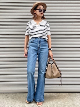 𝓅𝑜𝒸𝑜さん（レディース・156cm）の夏コーディネート