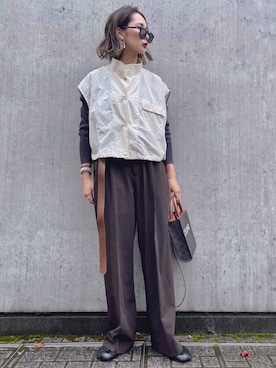 𝓅𝑜𝒸𝑜さん（レディース・156cm）の秋コーディネート