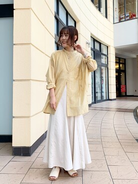 kawamizuさん（レディース・161cm）の夏コーディネート