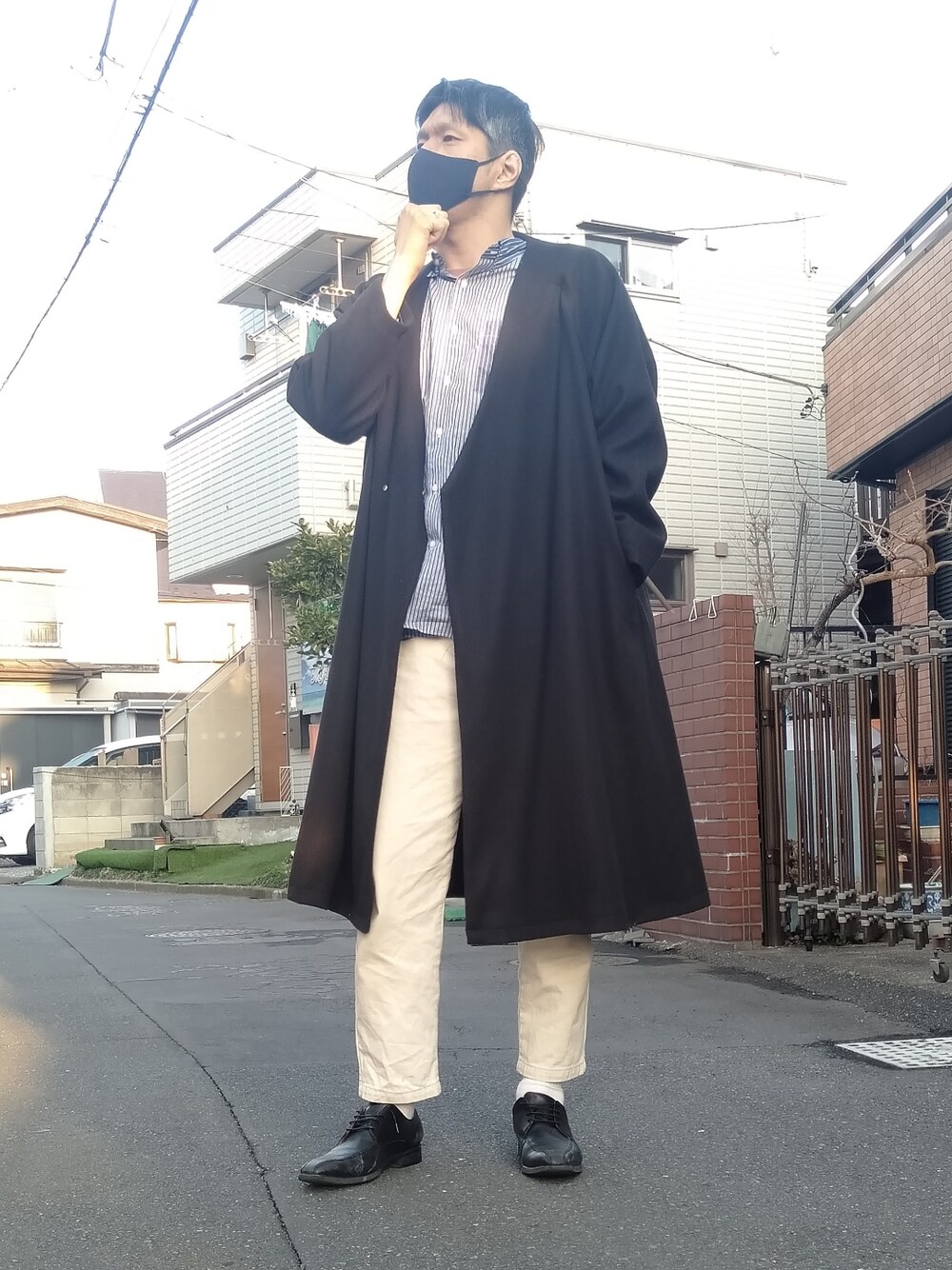 MBノーカラーメルトンコート」の人気ファッションコーディネート - WEAR