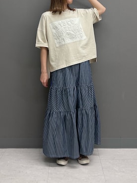 megさん（レディース・166cm）の夏コーディネート