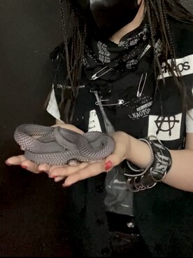 「原宿」｜「アイテム（その他）」を使った、uさん（レディース・154cm）の夏コーディネート