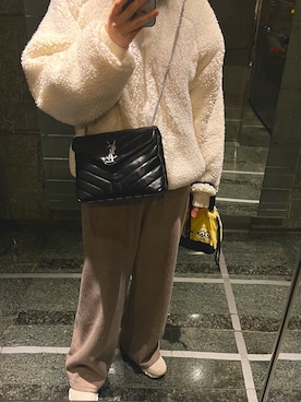 「ASICS（アシックス）のアイテム（その他アウター）」を使った、Cmanさん（レディース・160cm）の冬コーディネート