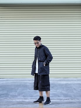 「日系极简」｜彭傑文さん（メンズ・175cm）の夏コーディネート