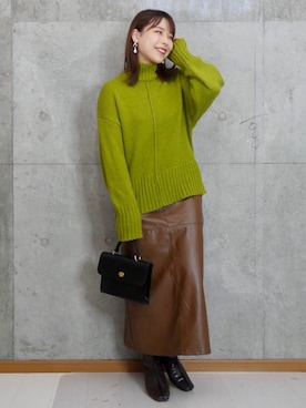 こすぱっしょんゆりえさん（レディース・165cm）の秋コーディネート