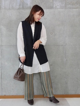 こすぱっしょんゆりえさん（レディース・165cm）の秋コーディネート