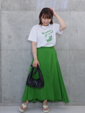 こすぱっしょんゆりえさん（レディース・165cm）の夏コーディネート