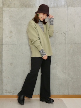 こすぱっしょんゆりえさん（レディース・165cm）の秋コーディネート