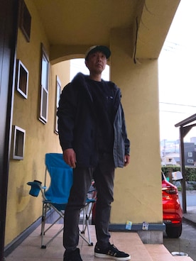 「アイテム（アナログ腕時計）」を使った、おばかさん（メンズ・177cm）の秋コーディネート