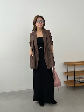 「アイテム（テーラードジャケット）」を使った、ｙｕｚｕｋｉさん（レディース・163cm）の夏コーディネート