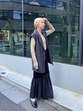 「マーメイド」｜「アイテム（その他）」を使った、ｙｕｚｕｋｉさん（レディース・163cm）の夏コーディネート