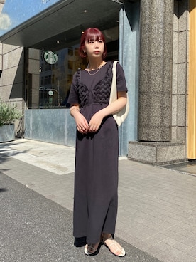「セットアイテム」｜「アイテム（その他）」を使った、ｙｕｚｕｋｉさん（レディース・163cm）の春コーディネート