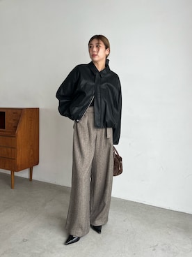 「アイテム（パンプス）」を使った、ｙｕｚｕｋｉさん（レディース・163cm）の秋コーディネート