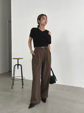 「アイテム（パンプス）」を使った、ｙｕｚｕｋｉさん（レディース・163cm）の夏コーディネート