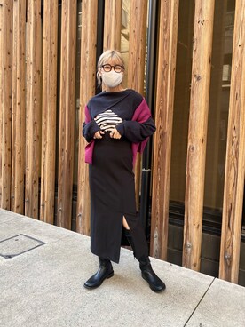 yuzukiさん(レディース・163cm)の冬コーディネート